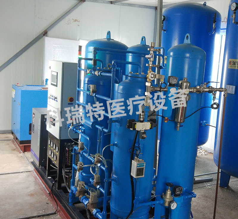 5立方制氧機現場安裝